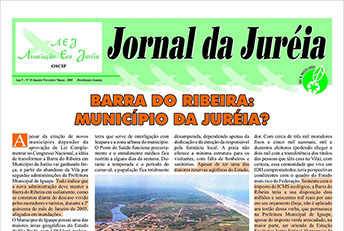 Jornal da Juréia - Barra do Ribeira: Município da Juréia?