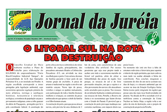 Jornal da Juréia - O litoral sul na rota da destruição.